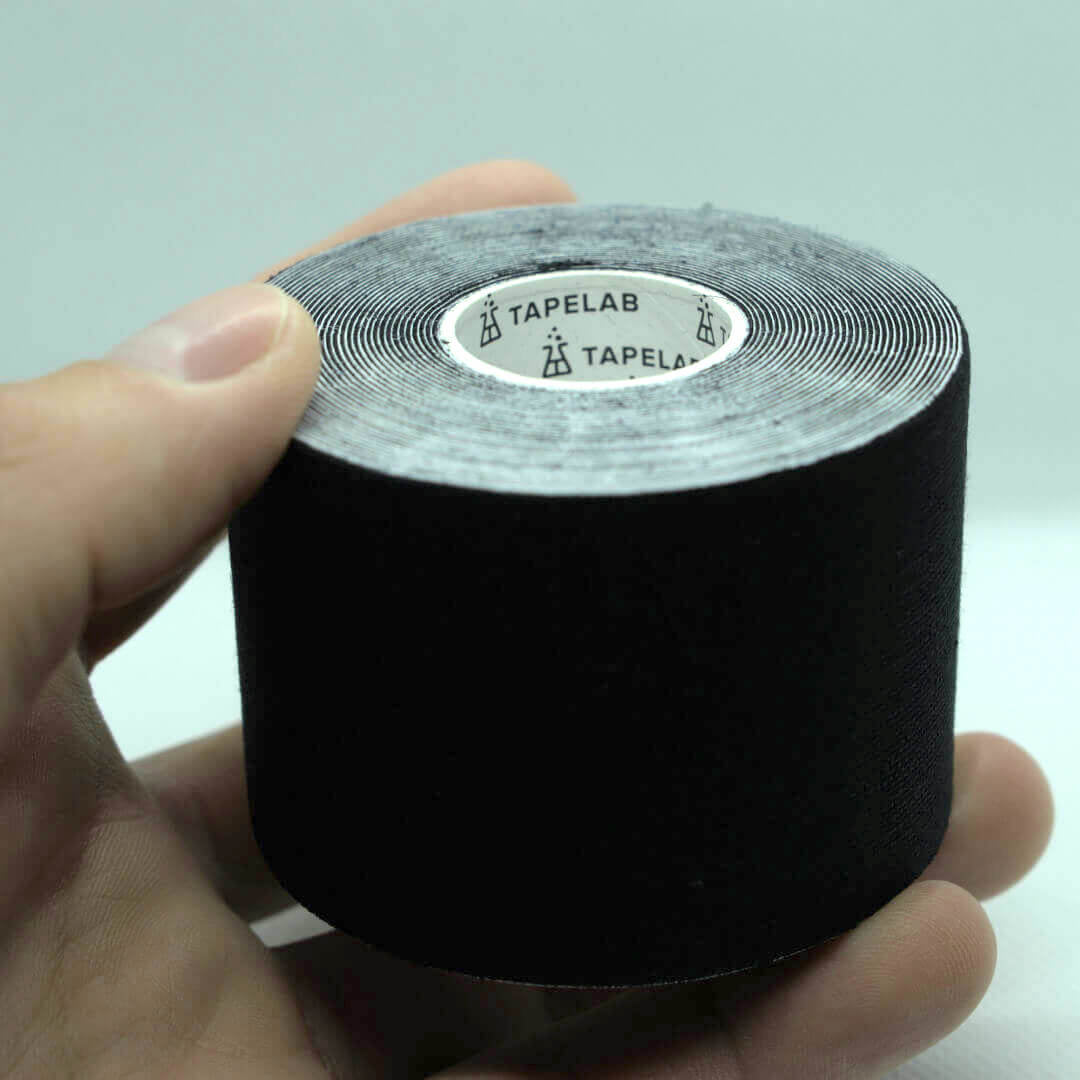 Tape Lab Kinesiotape // 5cm x 5m - Cotton - Hypoallergenic - Waterproof - Elasticity 160-180%