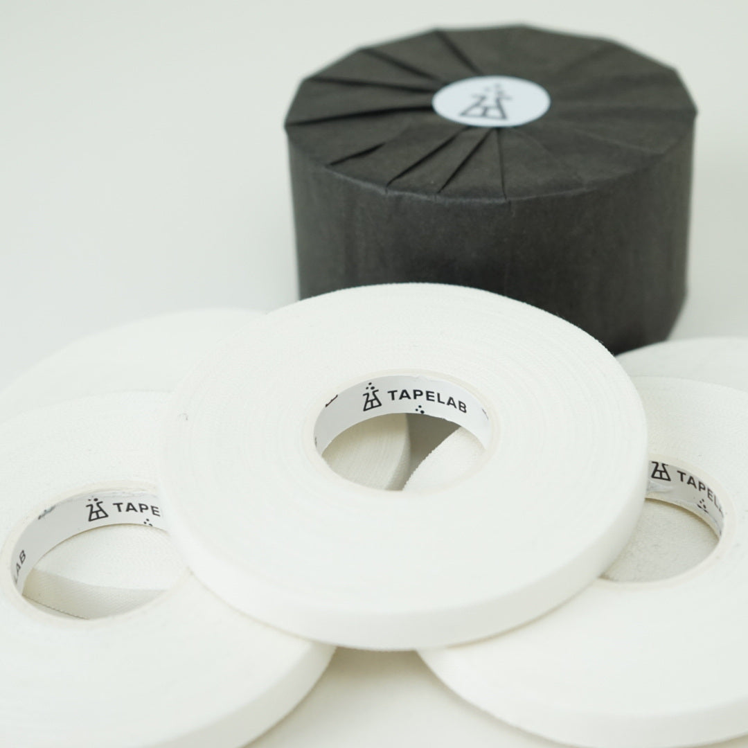 Tape Lab Athletic Finger Tape // 7,6mm x 13,7m (5-Pack) - Cotton - Rigid - Zinc Oxide Glue