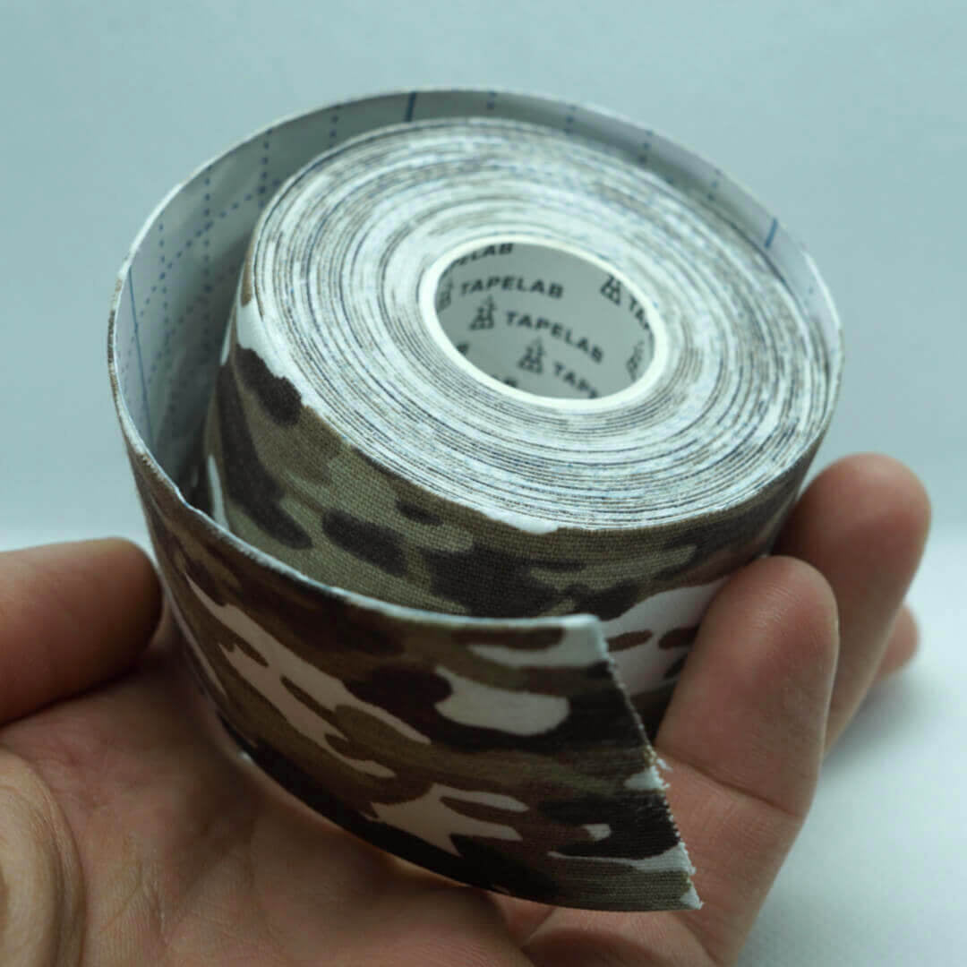 Tape Lab Kinesiotape // 5cm x 5m - Cotton - Hypoallergenic - Waterproof - Elasticity 160-180%