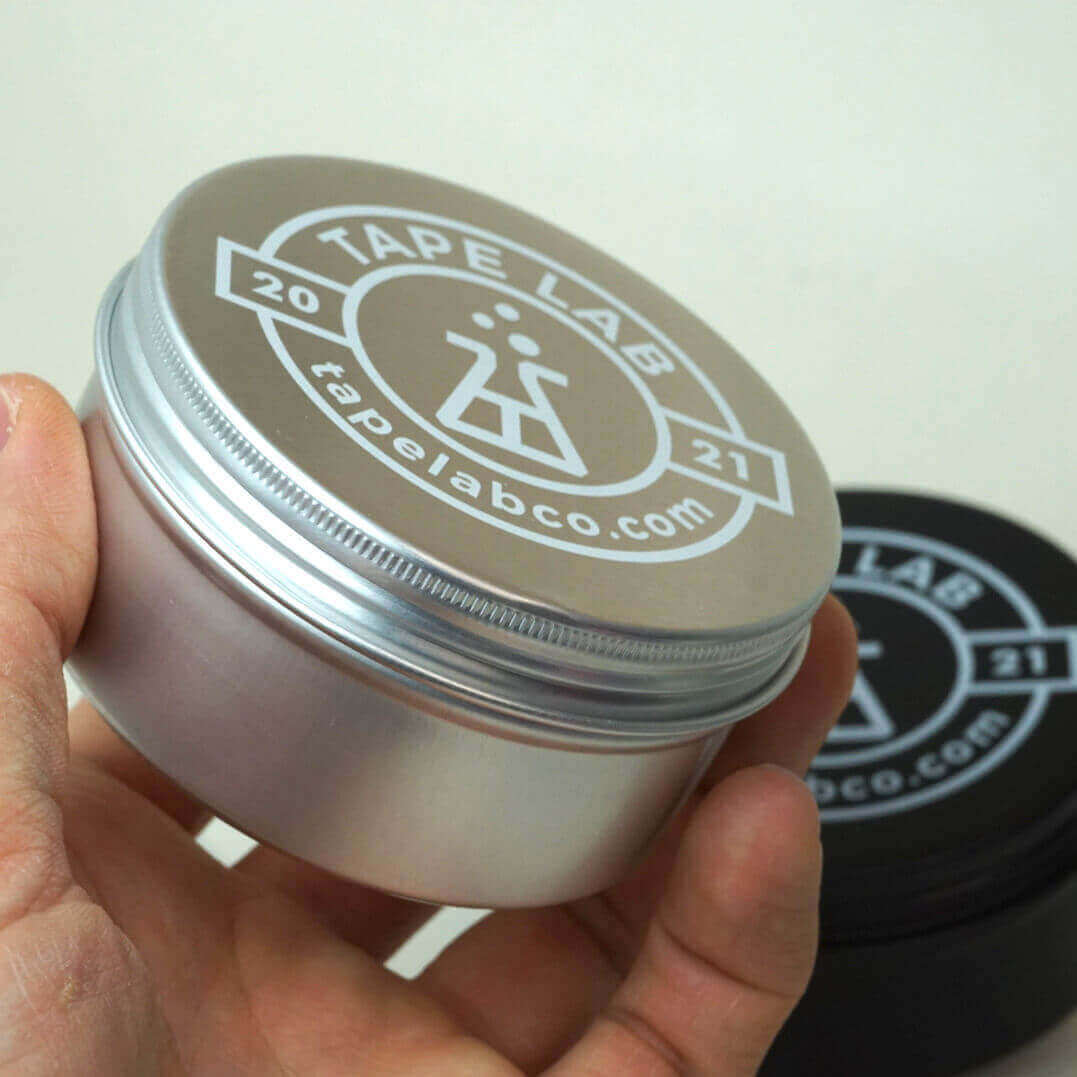 Tape Lab Yin-Yang Bundle 2.0 // 5x Athletic Finger Tape 7,6mm x 13,7m black/white + 1x Storage Box
