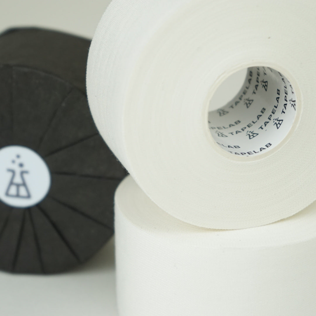 Tape Lab Athletic Tape // 37,5mm x 13,7m (2-Pack) - Synthetic - Rigid - Zinc Oxide Glue