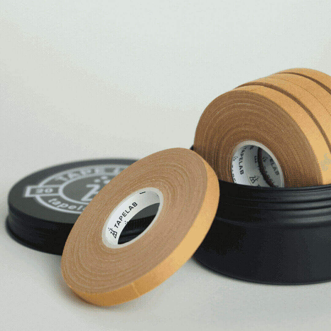 Tape Lab Athletic Finger Tape // 7,6mm x 13,7m (5-Pack) - Synthetic - Rigid - Zinc Oxide Glue