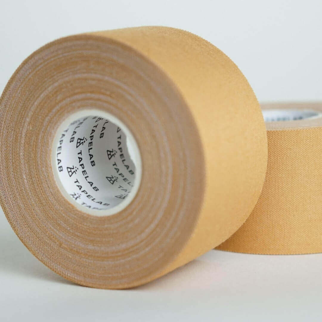 Tape Lab Athletic Tape // 37,5mm x 13,7m (2-Pack) - Synthetic - Rigid - Zinc Oxide Glue