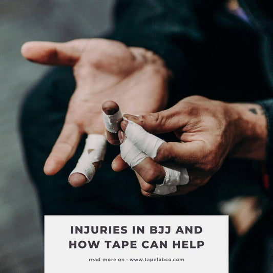 Injuries in Brazilian Jiu Jitsu (BJJ) and How Medical Athletic Tape Can Help