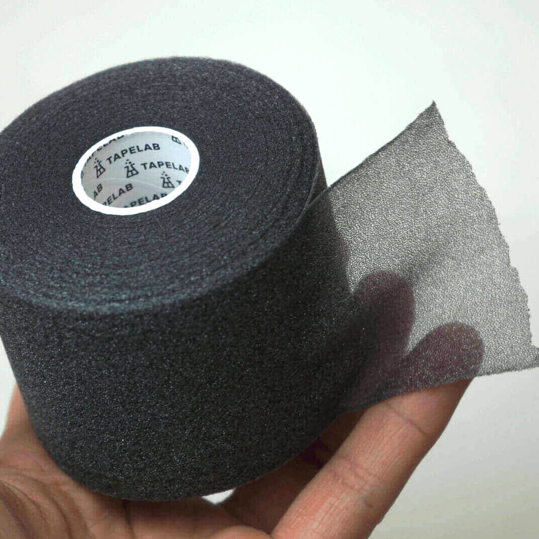 Hat tape 35 mm BLACK with FOAM texture bias tape sweatband hat filler  PBN/PO