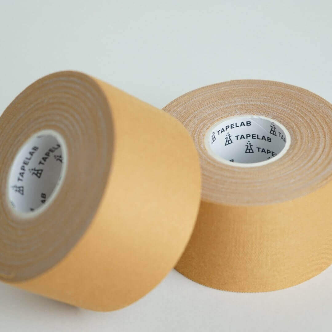 Tape Lab Athletic Tape // 37,5mm x 13,7m (2-Pack) - Synthetic - Rigid - Zinc Oxide Glue